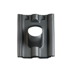 Ubbink Dakdoorvoerpan 166 Finkenberger 25-45° 1-pans FR zwart
