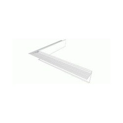 Roval Renovatie-trim Multi-trim binnenhoek gemoffeld 80 - (103mm)