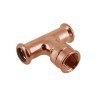BONFIX M-press RK-water T-stuk 15 x 1/2" bi.dr. x 15 mm