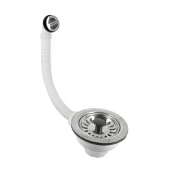 BONFIX Plug 40 mm met overloop rond