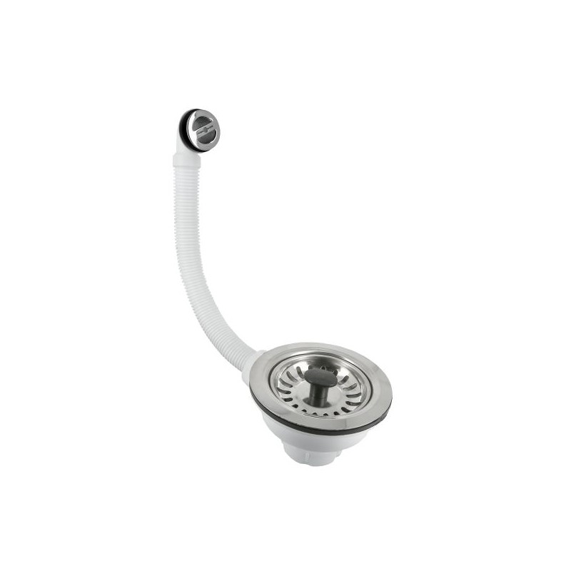 BONFIX Plug 40 mm met overloop rond