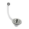 BONFIX Plug 40 mm met overloop rond