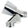 BONFIX wasmachinekraan 1/2" x 3/4" chromen knop - geen keerklep
