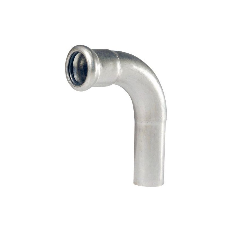 BONFIX M-press RVS-water insteekbocht 90° 54 x Ø54 mm
