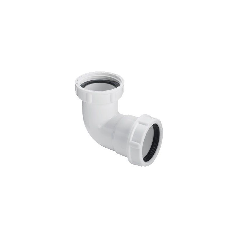 Viega aansluitbocht 1-1/2" x 40 mm wit
