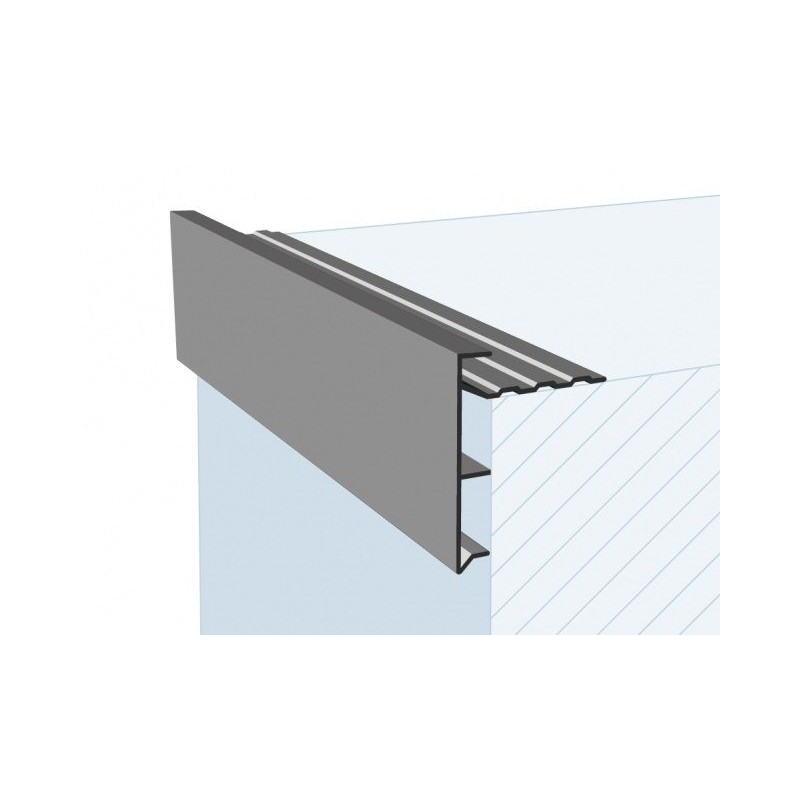 Roval aluminium daktrim Premium gemoffeld 250 x 60 mm