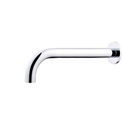 Caral baduitloop rond 25 cm 1/2'' chroom