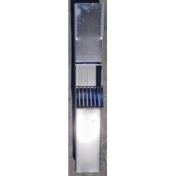 zinken loofafscheider - bladvanger vierkant 80x80mm met draadrooster