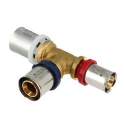 BONFIX Alu-pers verloop T-stuk 25 x 20 x 16 mm