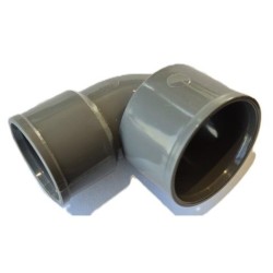 Pipelife lijm verloopbocht mof/mof 40x32 mm 90 gr.