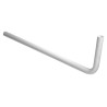 BONFIX Vloerbuis pvc 750 x 220 x 32 mm wit