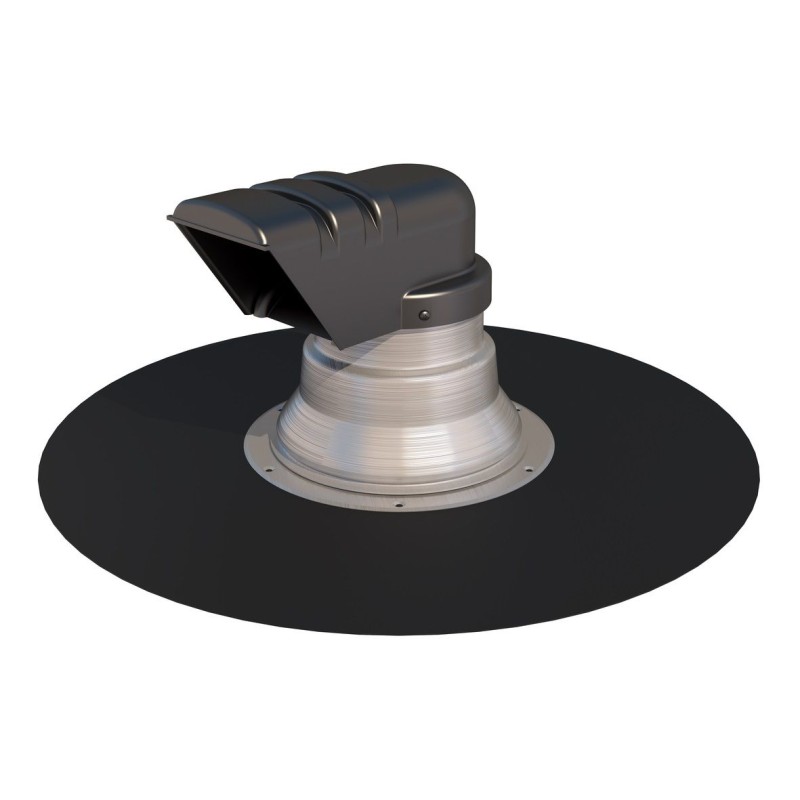 Ubbink Solar kabel- en leidingdakdoorvoer platdak - Alu Resistrix SK-W