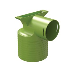 Ubbink Air Excellent 1x AE34c Ventieladapter 90° 125