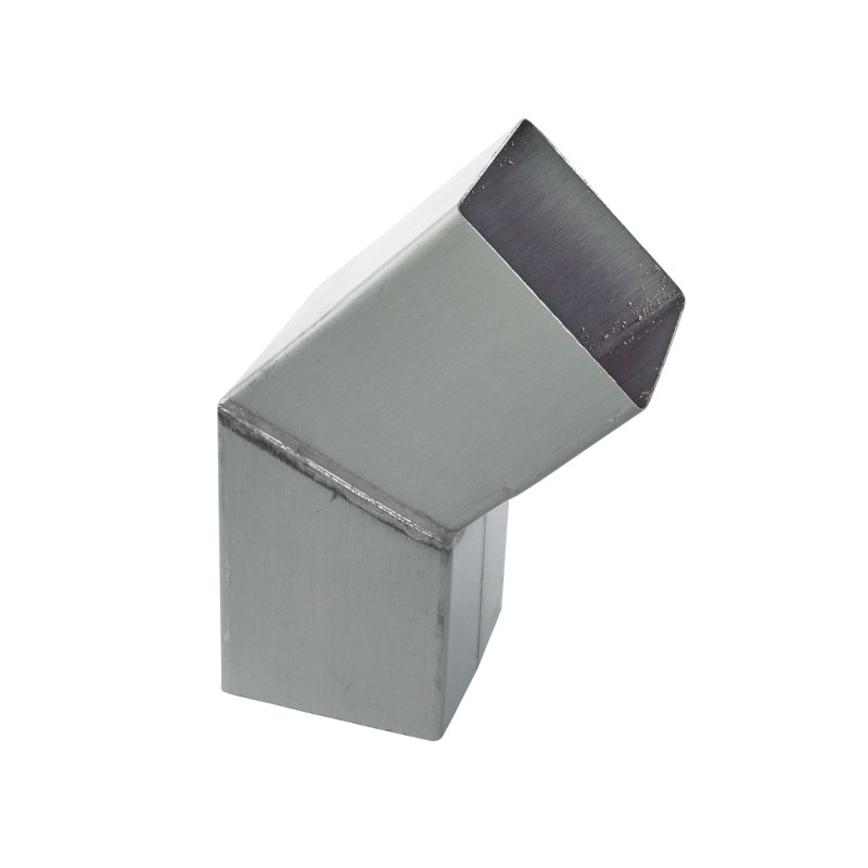 RHEINZINK Bocht prePATINA blue-grey mof x spie 100 x 100 mm 72 graden