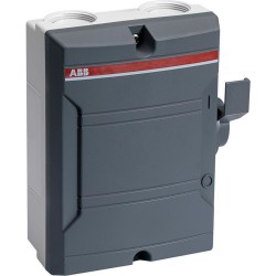ABB BW 425 TPSN werkschakelaar 4-polig 25A donkergrijs