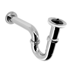BONFIX Sifon universeel verchroomd 1-1/4" x 32 mm met plug