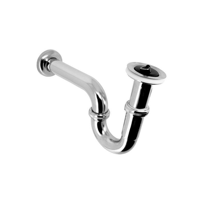 BONFIX Sifon universeel verchroomd 1-1/4" x 32 mm met plug