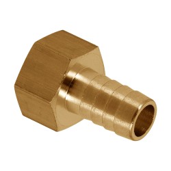BONFIX Draad messing slangpilaar 1/4" binnendraad x 10 mm