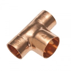 ACR soldeerfitting T-stuk 1/2"