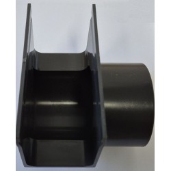 ACO Slimline zijuitloop 80mm haaks
