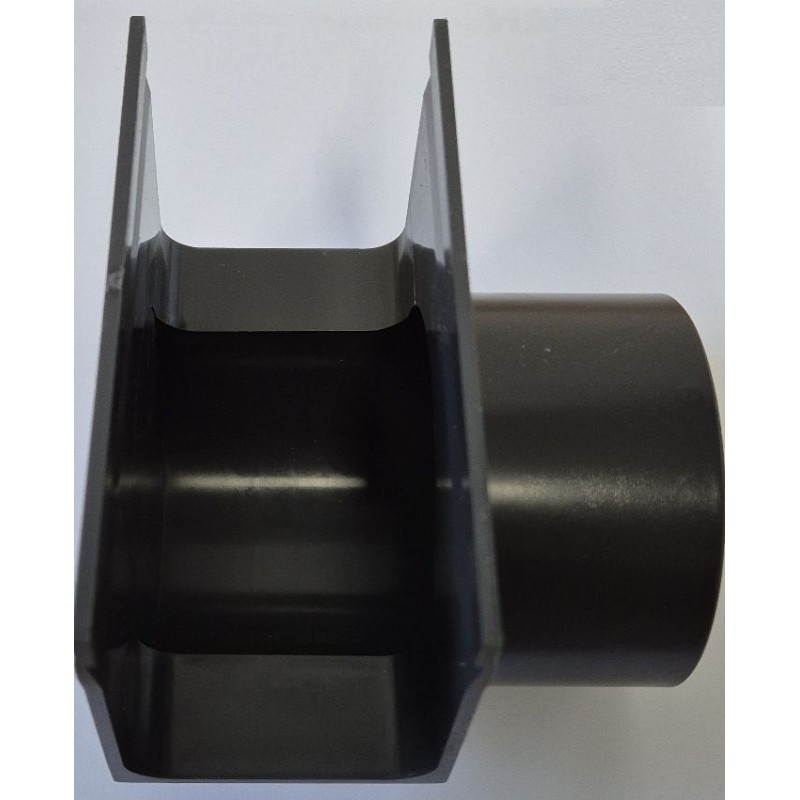 ACO Slimline zijuitloop 80mm haaks
