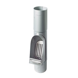 RHEINZINK Bladafscheider bladvanger 100mm prePATINA blue-grey