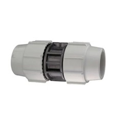 PE knelkoppeling recht 125 mm