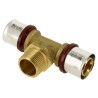 BONFIX Alu-pers T-stuk 32 x 1" bu.dr. x 32 mm