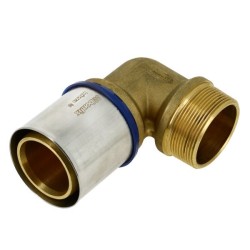 BONFIX Alu-pers kniekoppeling 2" bu.dr. x 63 mm