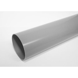 HWA pvc buis 80 x 1.5 mm grijs 5,55 mtr.