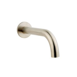 Caral baduitloop rond 20 cm 1/2'' geborsteld staal