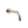 Caral baduitloop rond 20 cm 1/2'' geborsteld staal