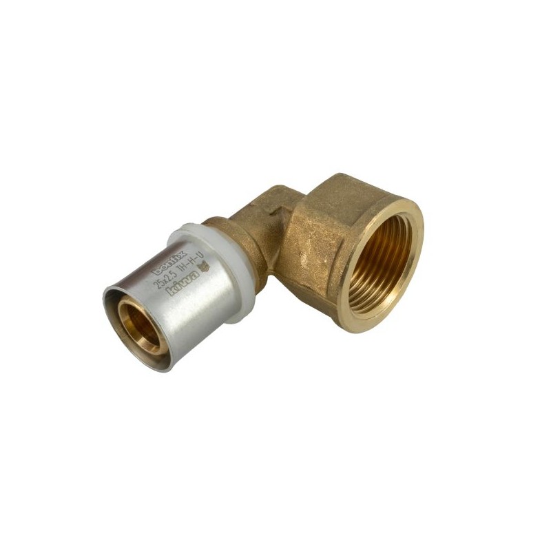 BONFIX Alu-pers kniekoppeling 1" bi.dr. x 25 mm