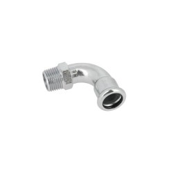 BONFIX M-press C-staal bocht 90° 1/2" bu.dr. x 18 mm