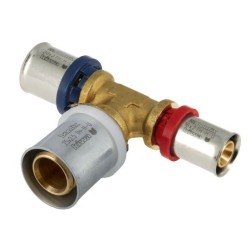 BONFIX Alu-pers verloop T-stuk 20 x 25 x 16 mm