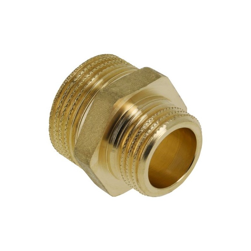 BONFIX Draad messing verloopnippel 1" x 3/4" bu.dr.