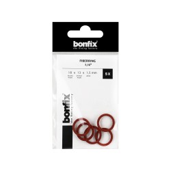 BONFIX Fiberring 1/4" (18 x 13 x 1,5 mm) 5 stuks