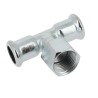 BONFIX M-press C-staal T-stuk 76,1 x 3/4" bi.dr. x 76,1 mm