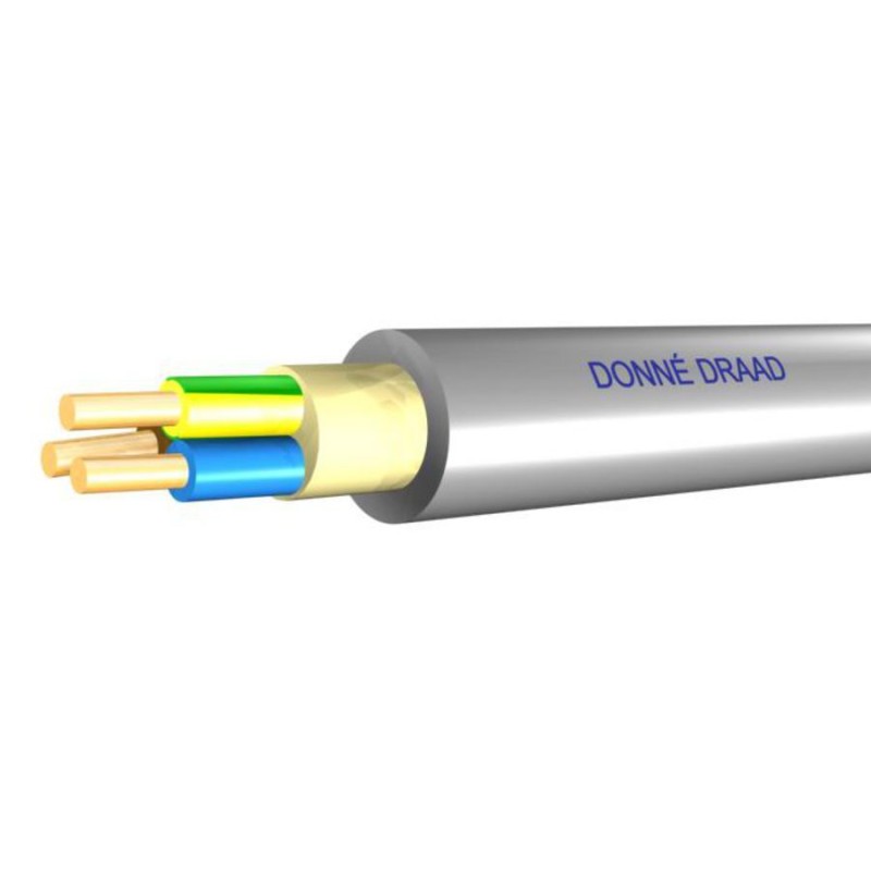 Installatiekabel YMvK/1000 Dca-D-grijs 5G2,5mm2 Donn ring a 100 mtr.
