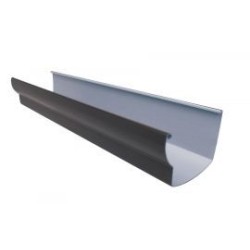 Nicoll Ovation LG28 PVC-Ti dakgoot L4m bruin