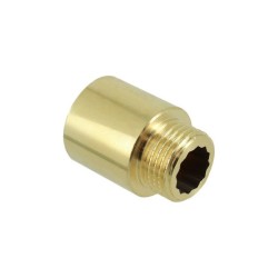 BONFIX Draad messing kraanverlengstuk 1" L30mm