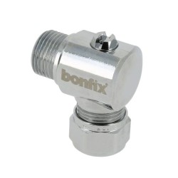 BONFIX Kogelstopkraan haaks knel 3/8 x 15 (schroevendraaier)