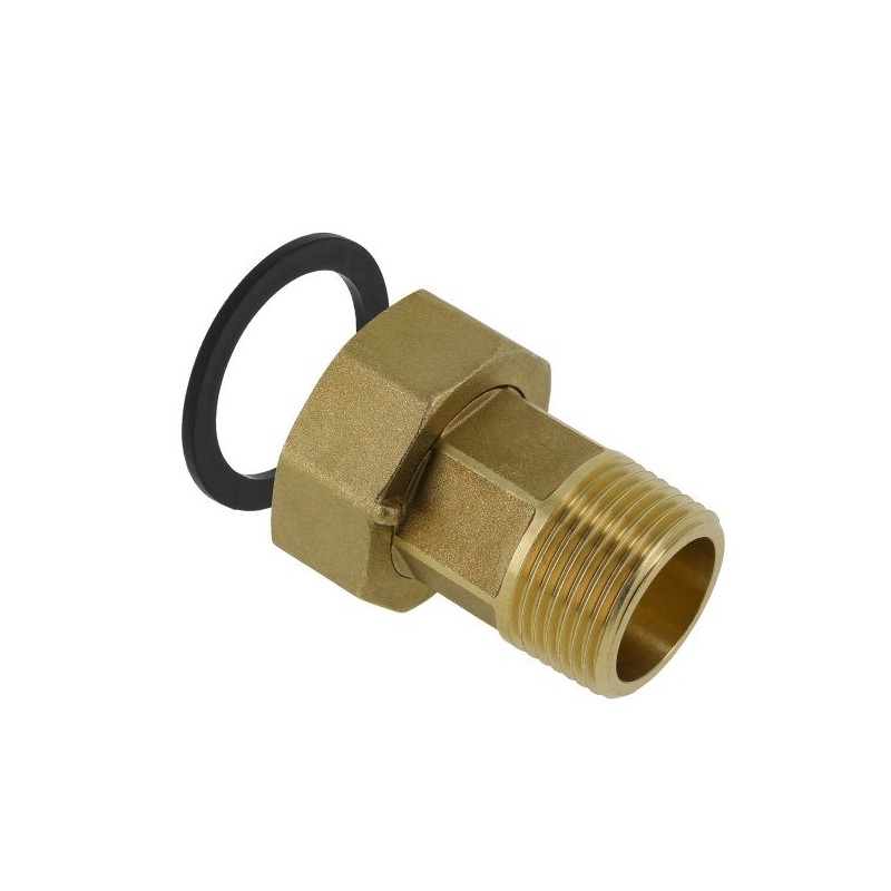 BONFIX Draad messing 2-delige koppeling 3/4" bu. conisch x 1" wartel