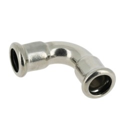 BONFIX M-press RVS-water bocht 90° 18 x 18 mm