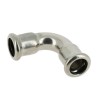BONFIX M-press RVS-water bocht 90° 18 x 18 mm