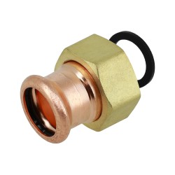 BONFIX M-press RK-water wartelkoppeling vlakke dichting 3/4" x 16 mm