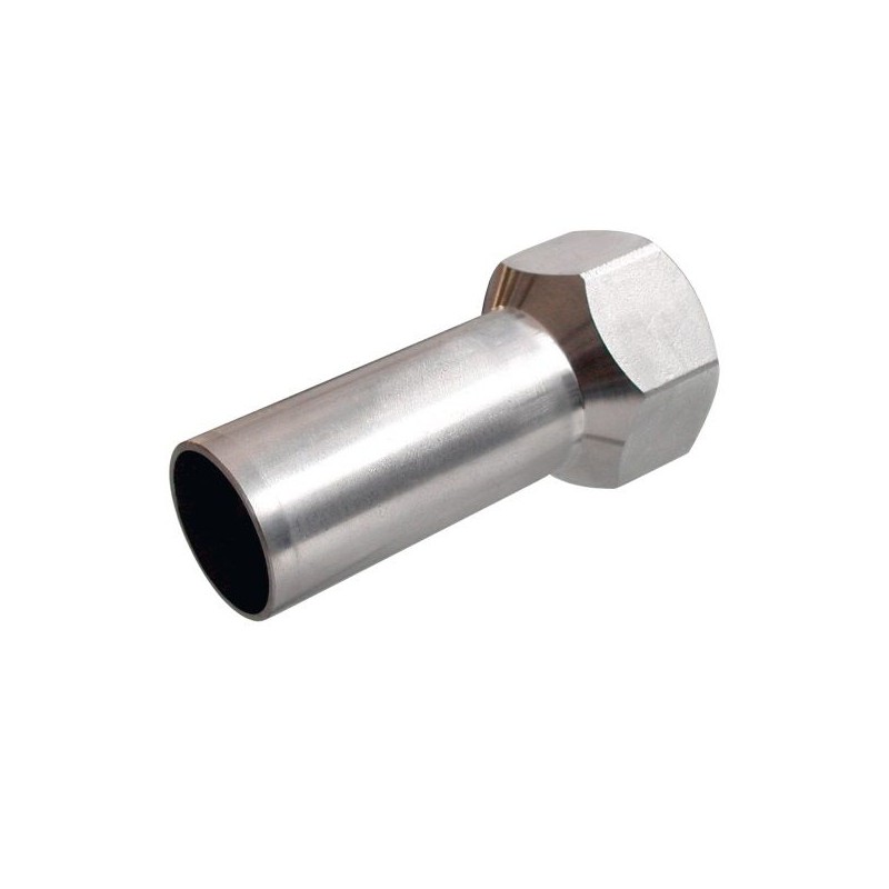 BONFIX M-press RVS-water insteekkoppeling 1/2" bi. x Ø22 mm