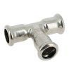 BONFIX M-press RVS-water T-stuk 88,9 x 88,9 x 88,9 mm