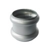 RHEINZINK prePATINA blue-grey dubbele overschuifwrong Ø100 mm