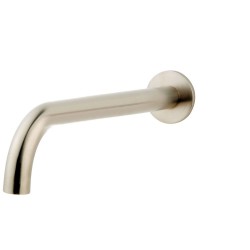 Caral baduitloop rond 30 cm 1/2'' geborsteld staal